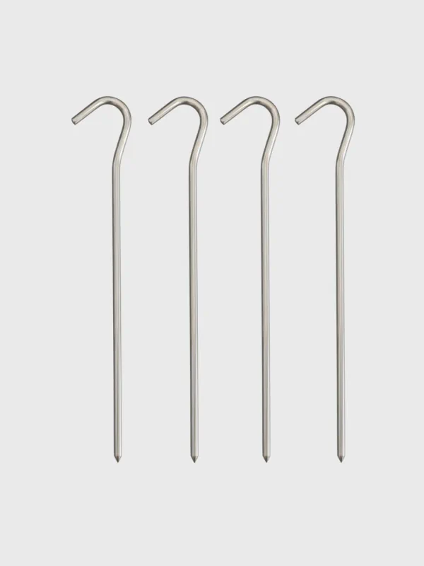 Monakh Çelik Çadır Kazığı (20cm) 4 Adet